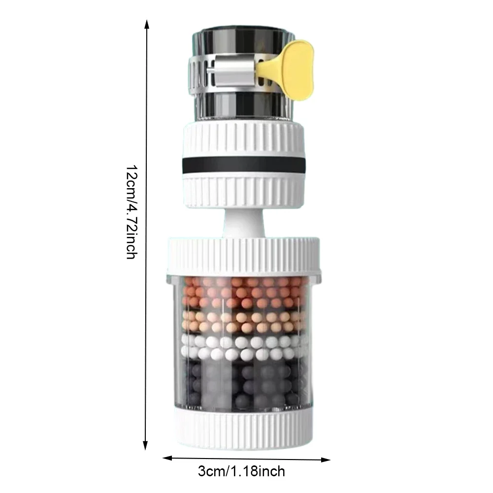 Home And Bathroom - Uniwersalny kran prysznicowy 6-warstwowy filtr wody