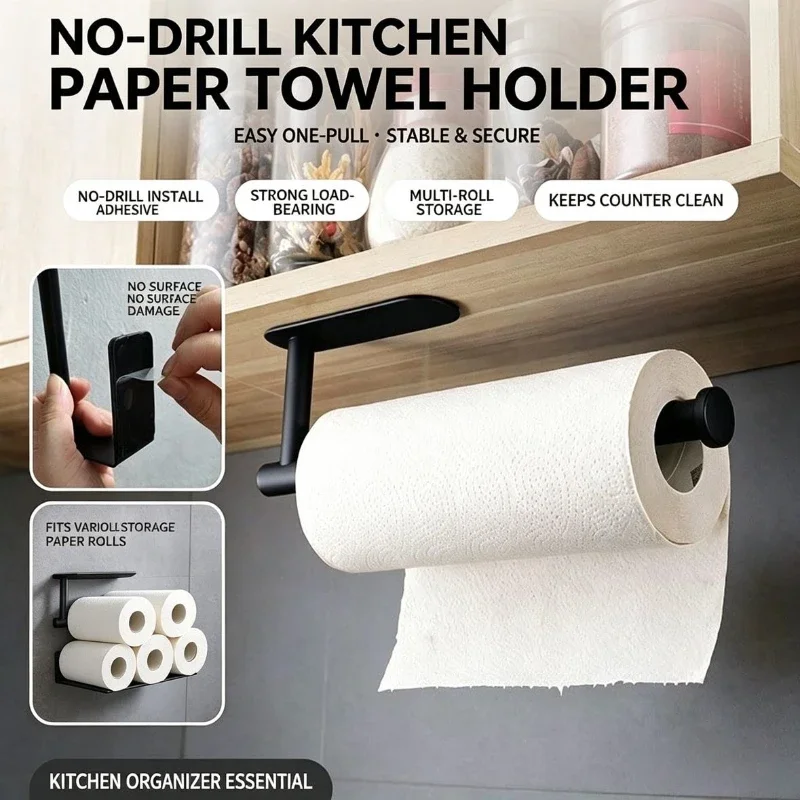 Home Bathroom Paper Towels - Uchwyt na rolkę papieru, wieszak na