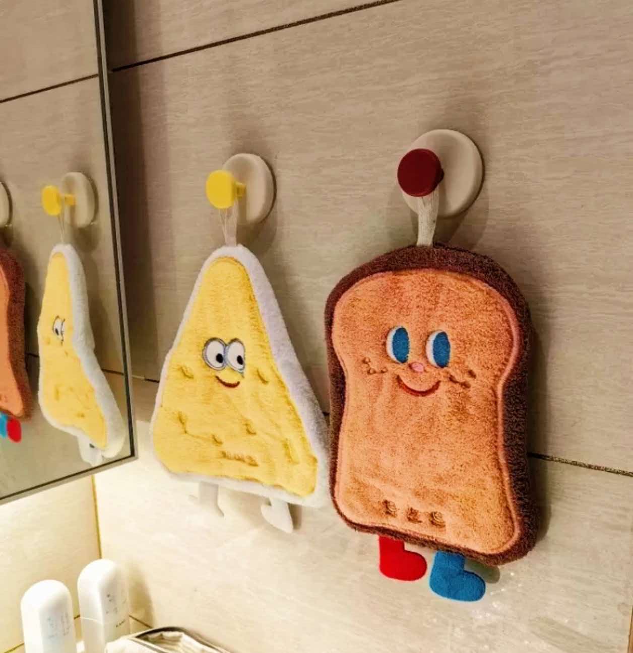 Home Bathroom Supplies - Nowy, uroczy, dekoracyjny ręcznik do zawieszenia