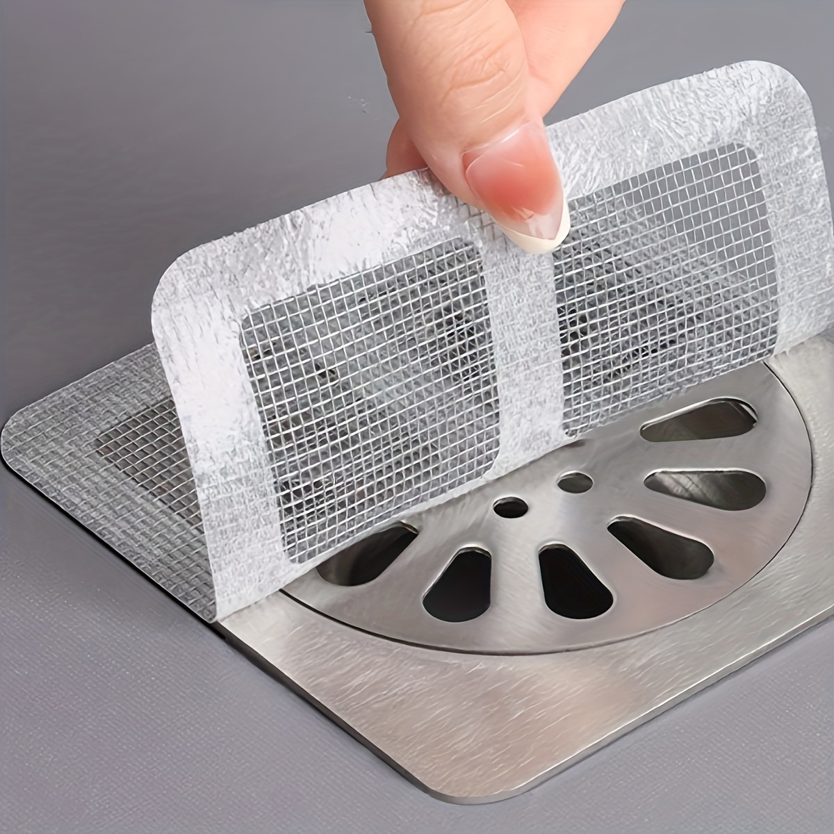 Drain Hair Catcher - Jednorazowa naklejka na odpływ podłogowy, ochrona