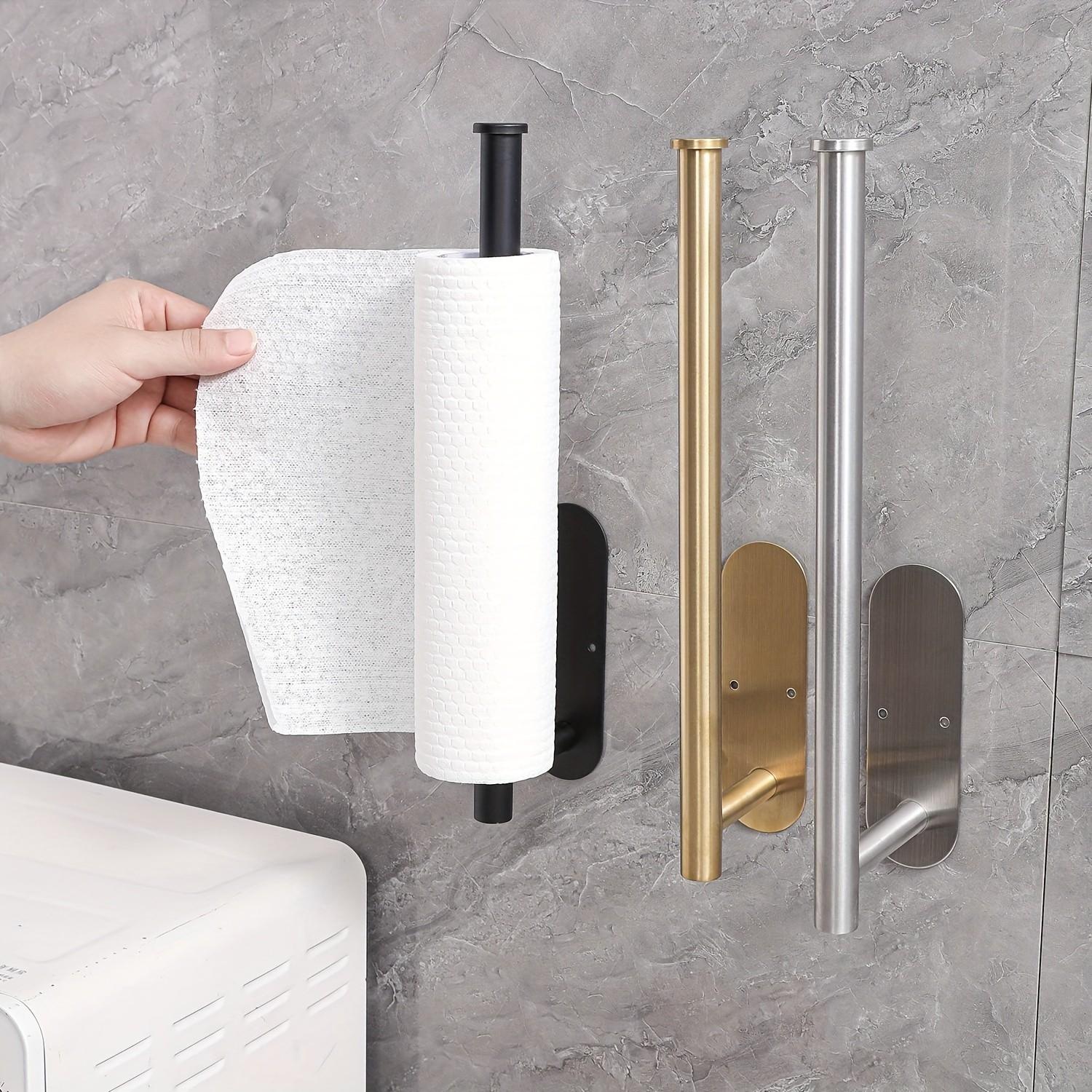 Home Bathroom Paper Towels - Minimalistyczny, nierdzewny, ścienny wieszak na ręczniki,