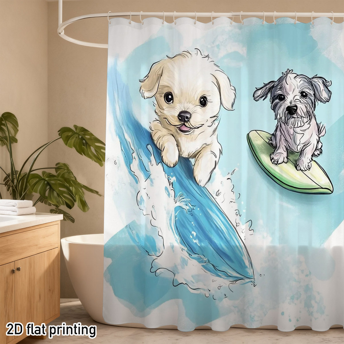 Urocza zasłona prysznicowa z m – Adorable Home Bathroom Ideas recenzja i cena