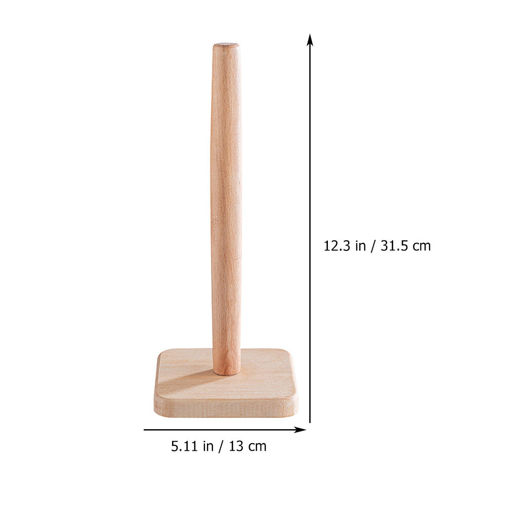 Drewniany uchwyt na ręczniki p – Home Bathroom Paper Towels recenzja i cena