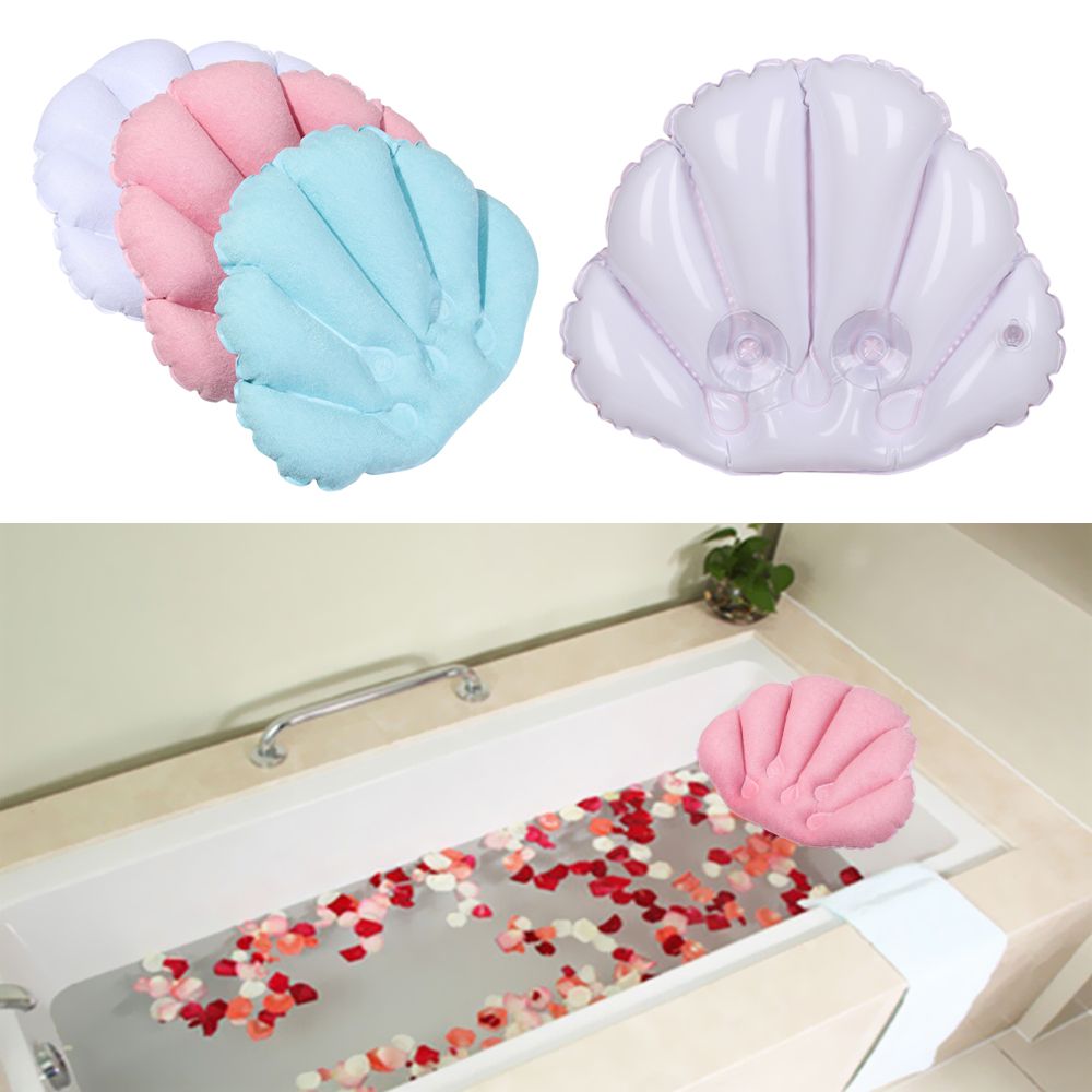 Poduszka do kąpieli z przyssaw – Bathtub Pillow Inflatable recenzja i cena