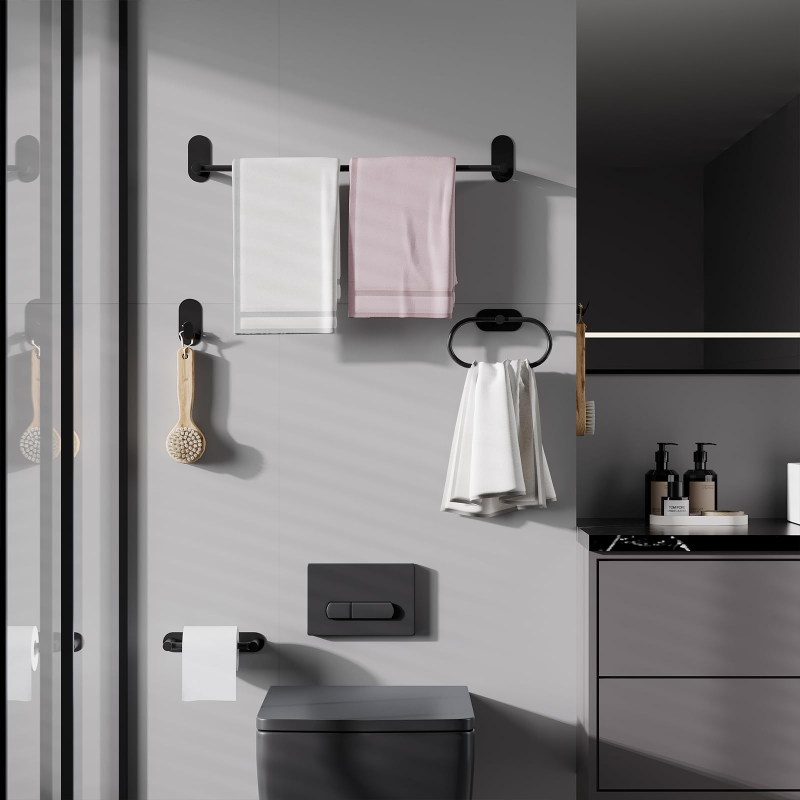 5-częściowy zestaw uchwytów na – Home Bathroom Hardware recenzja i cena
