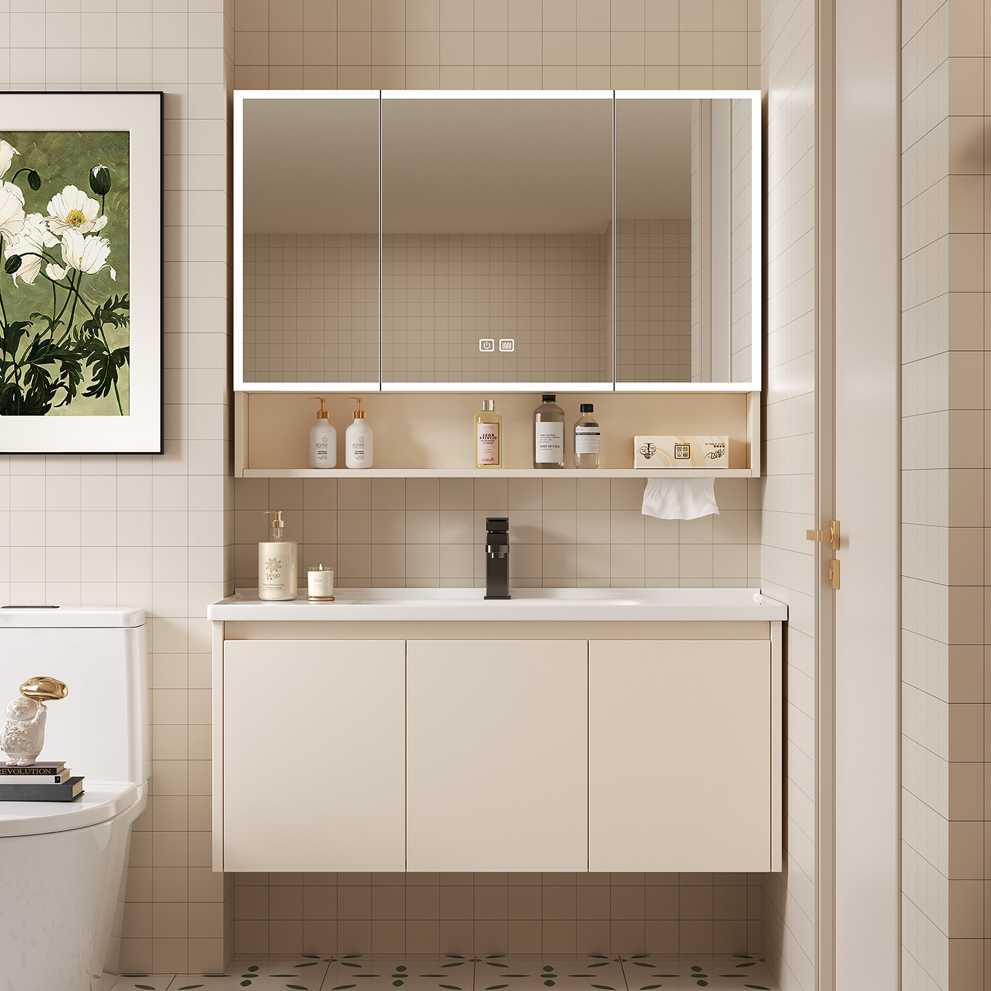 Szafka lustrzana do łazienki z – Home Bathroom Paper Towels recenzja i cena