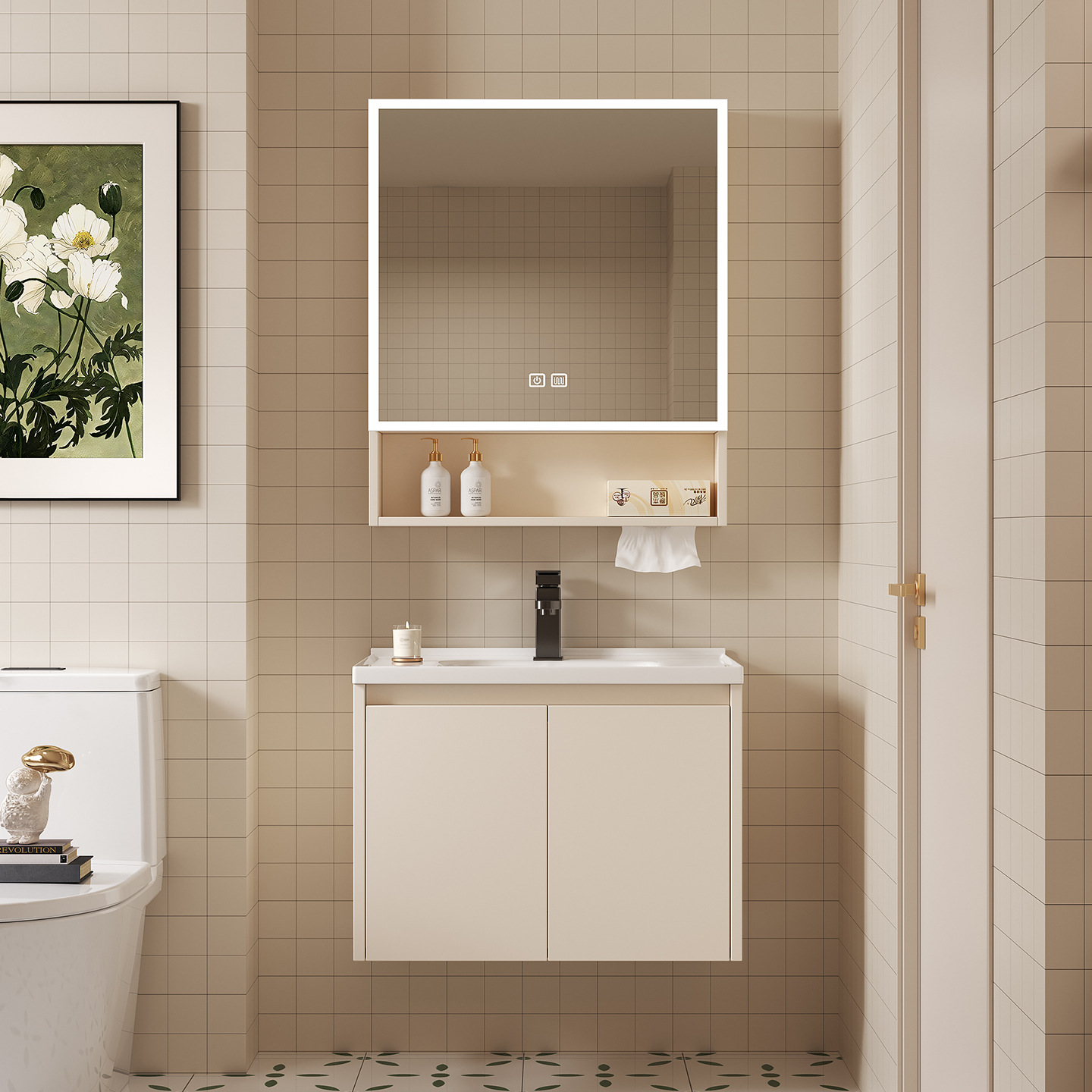Szafka lustrzana do łazienki z – Home Bathroom Paper Towels recenzja i cena