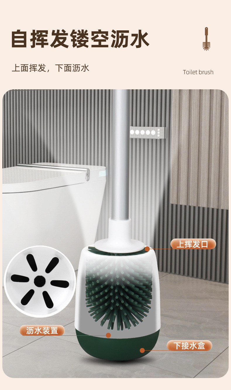 Silikonowa szczotka do WC, ści – Home Bathroom Cleaning recenzja i cena