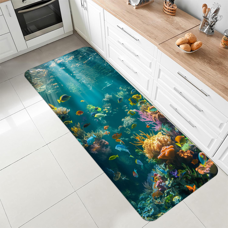 Podwodny Ocean Koralowe Ryby D – Home Bathroom Scene recenzja i cena