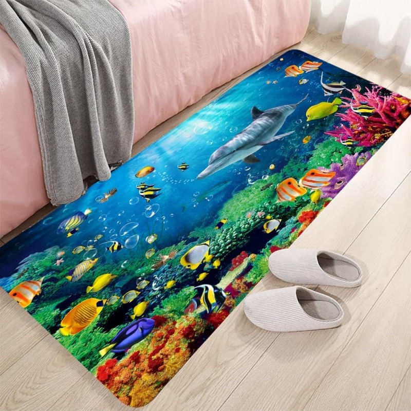 Podwodny Ocean Koralowe Ryby D – Home Bathroom Scene recenzja i cena