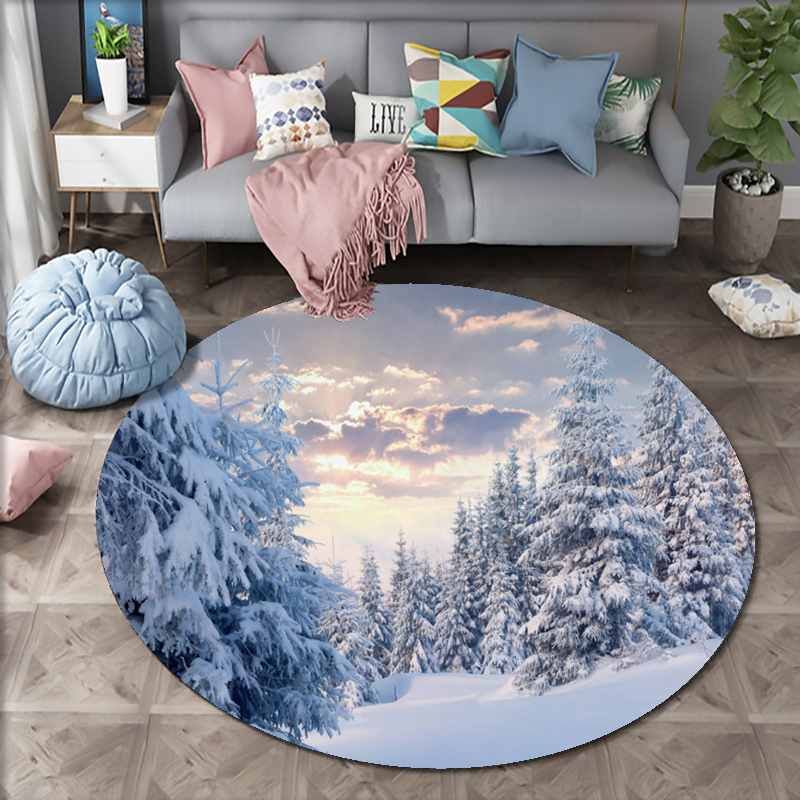 Christmas Woods scena śnieżna  – Home Bathroom Scene recenzja i cena