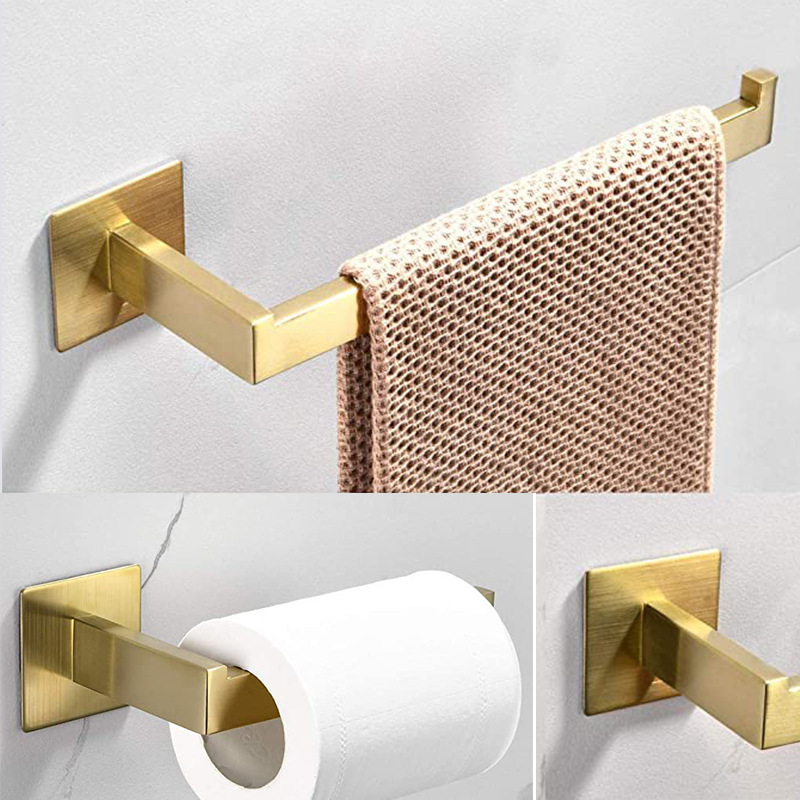 4-częściowy zestaw złotych akc – Home Bathroom Hardware recenzja i cena