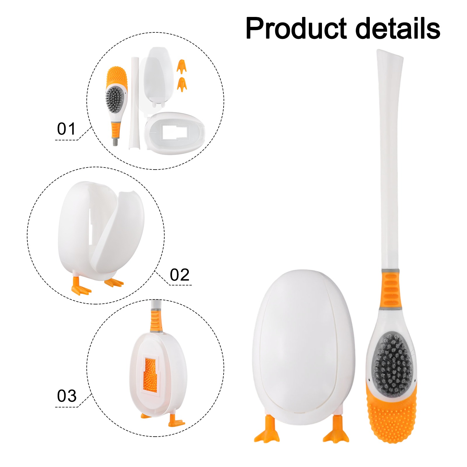 1 szt. Silikonowa szczotka do  – Home Bathroom Cleaning recenzja i cena