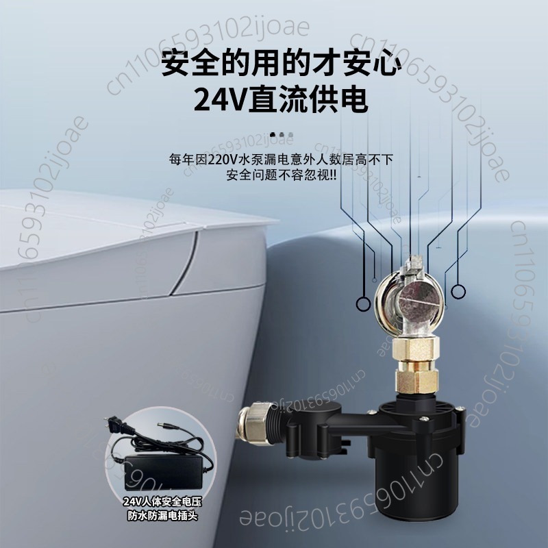 Pompa wspomagająca ciśnienie d – Home Bathroom Pressure Pump recenzja i cena