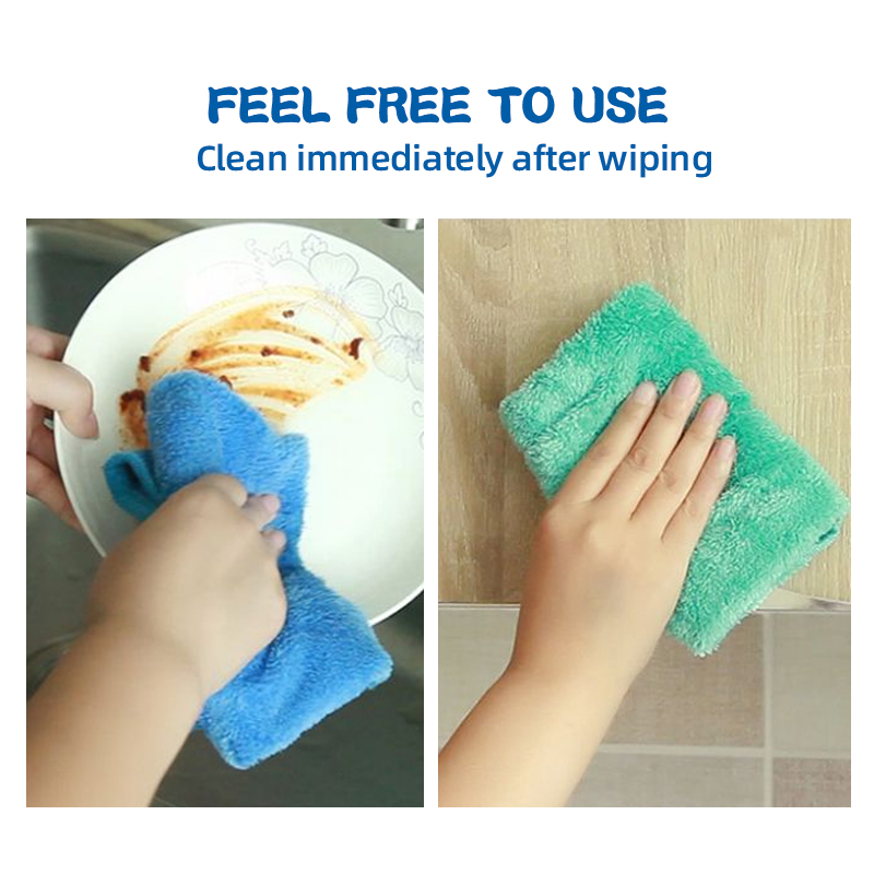 4 szt. Małe ręczniki do kuchni – Home Bathroom Cleaning recenzja i cena