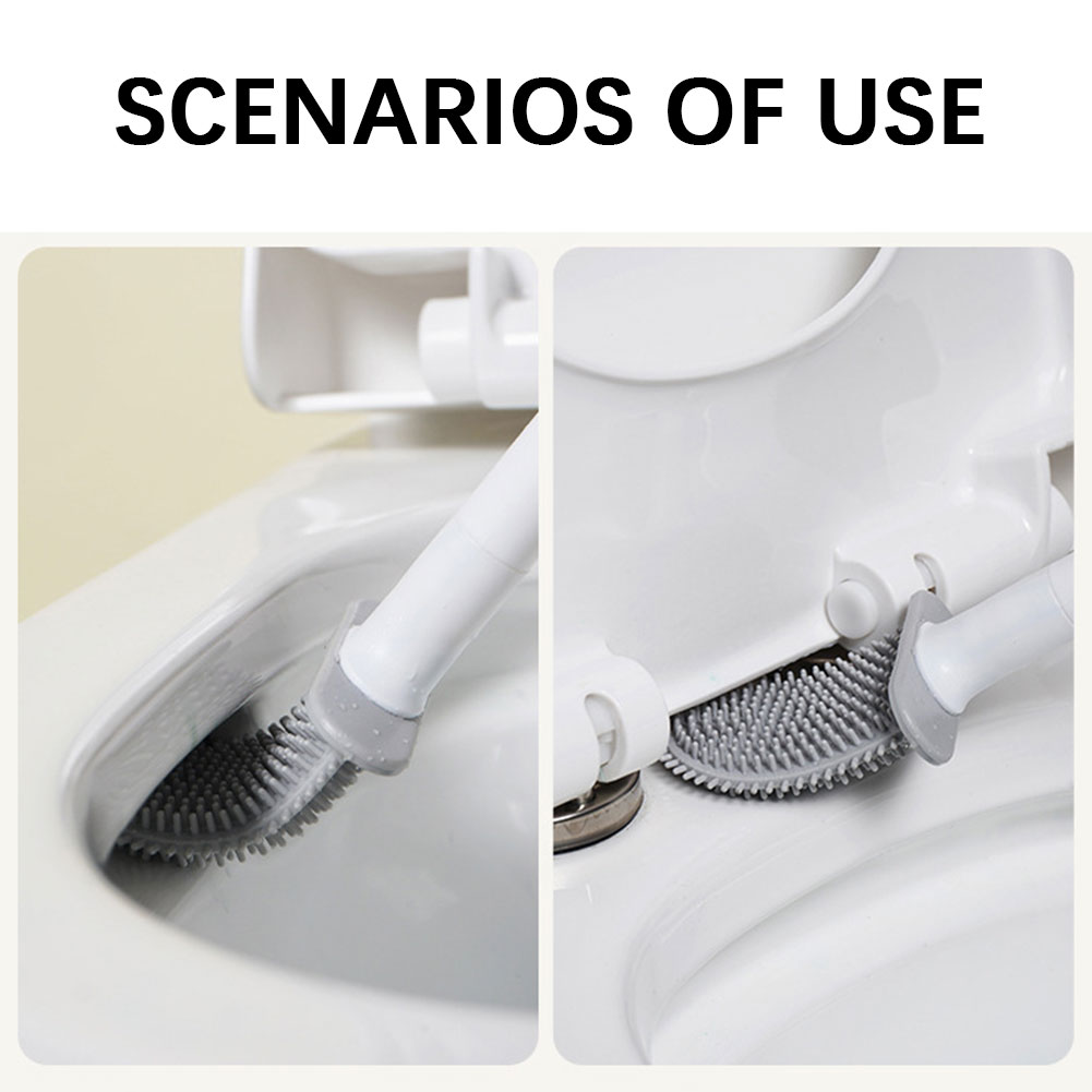 Silikonowa szczotka do toalety – Home Bathroom Cleaning recenzja i cena