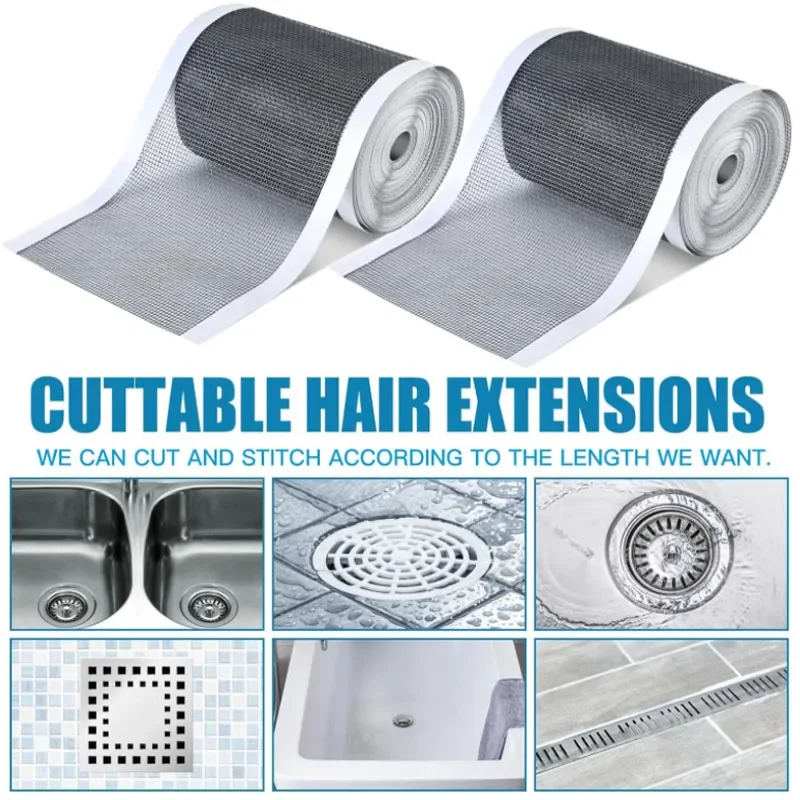 1-3 Rolki Przecinany Łapacz Wł – Drain Hair Catcher recenzja i cena