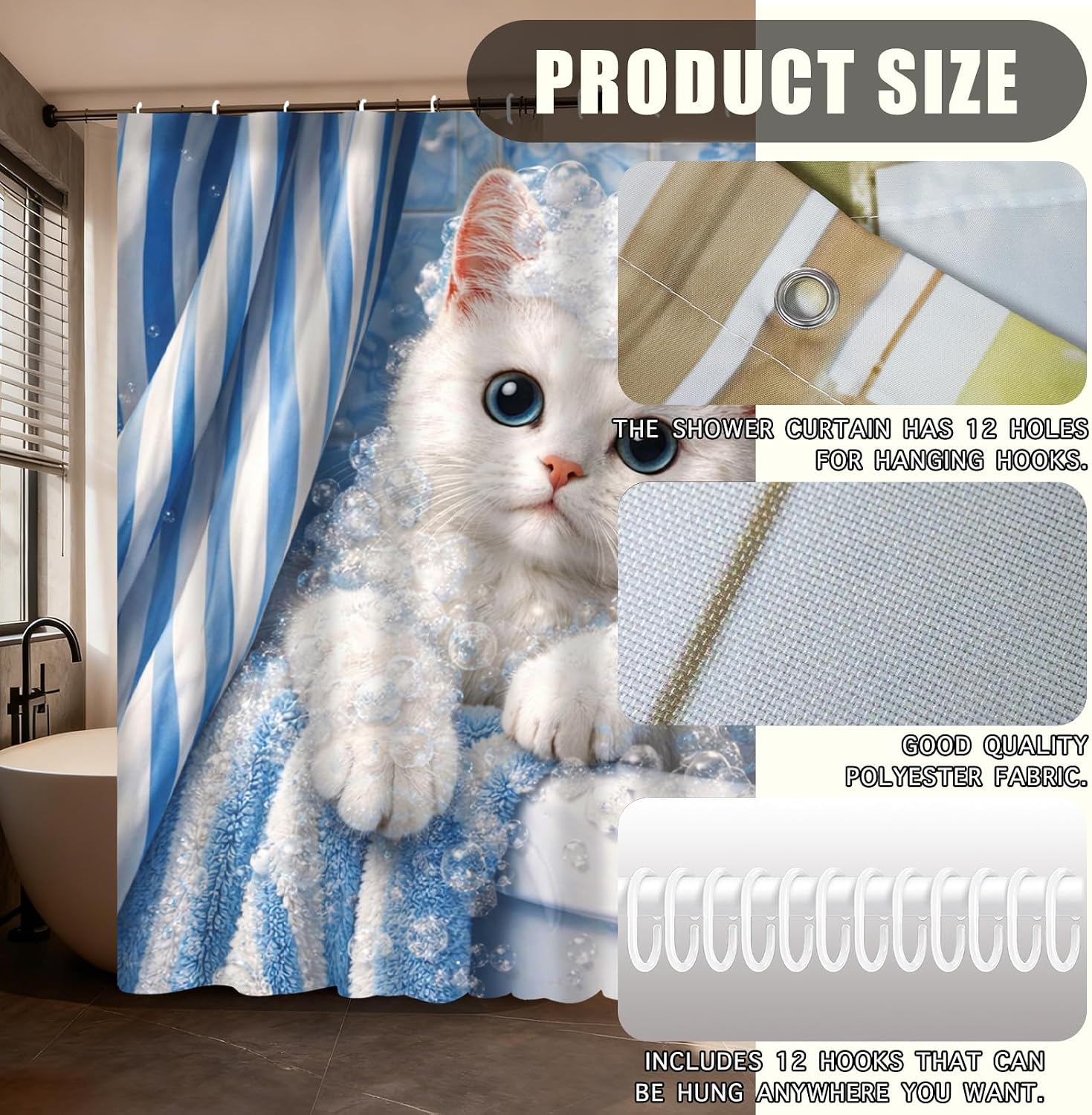 Urocza zasłona prysznicowa z k – Adorable Home Bathroom Ideas recenzja i cena