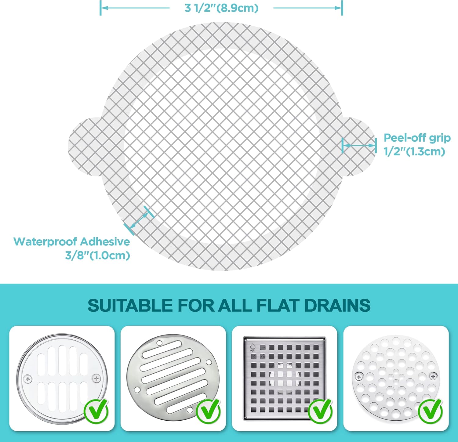 25 sztuk Jednorazowych Siatkow – Drain Hair Catcher recenzja i cena