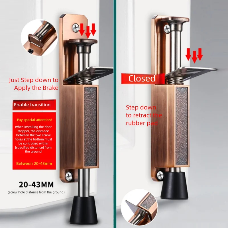 Wytrzymały teleskopowy ogranic – Home Bathroom Hardware recenzja i cena