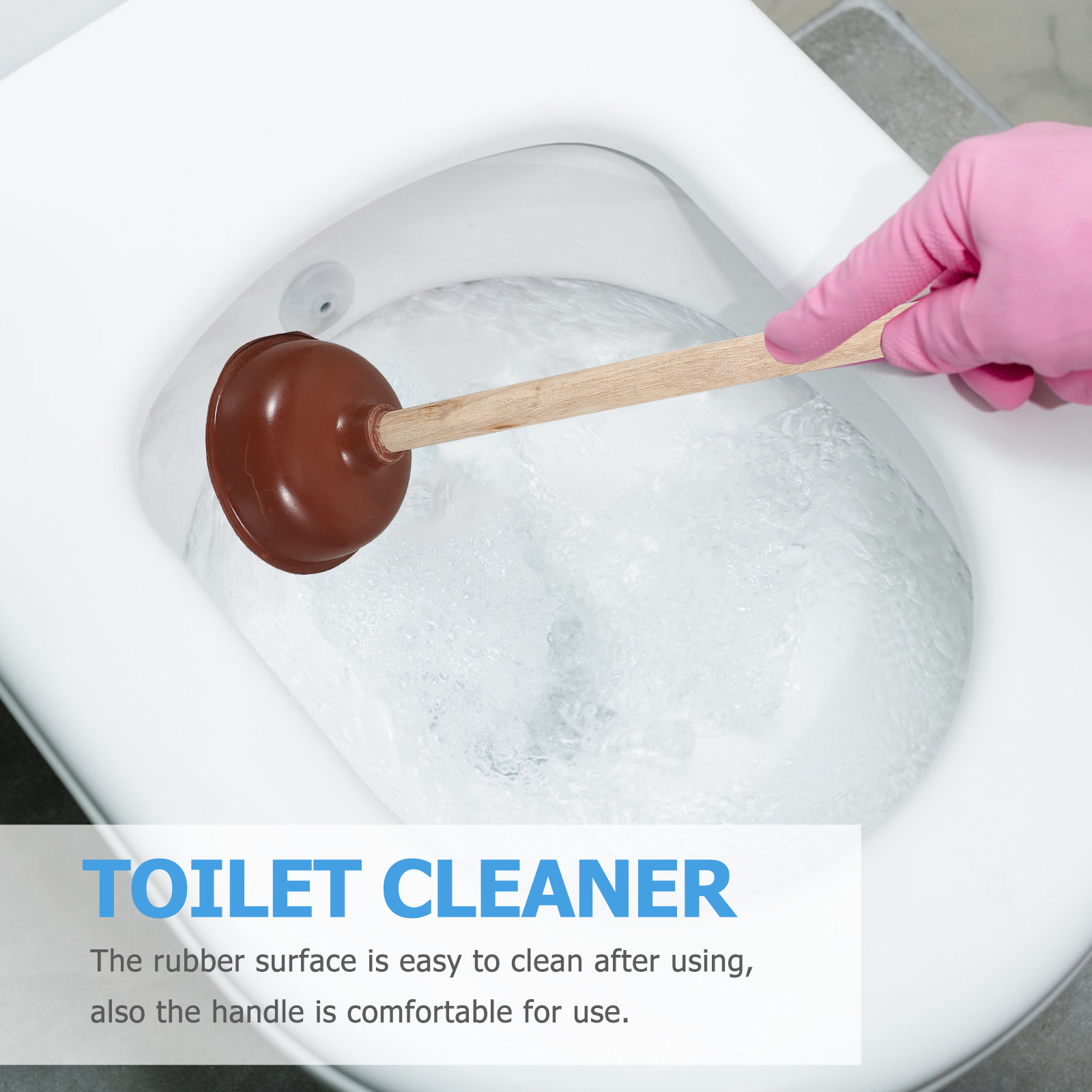 Drewniany gumowy korkociąg do  – Home Bathroom Supplies recenzja i cena