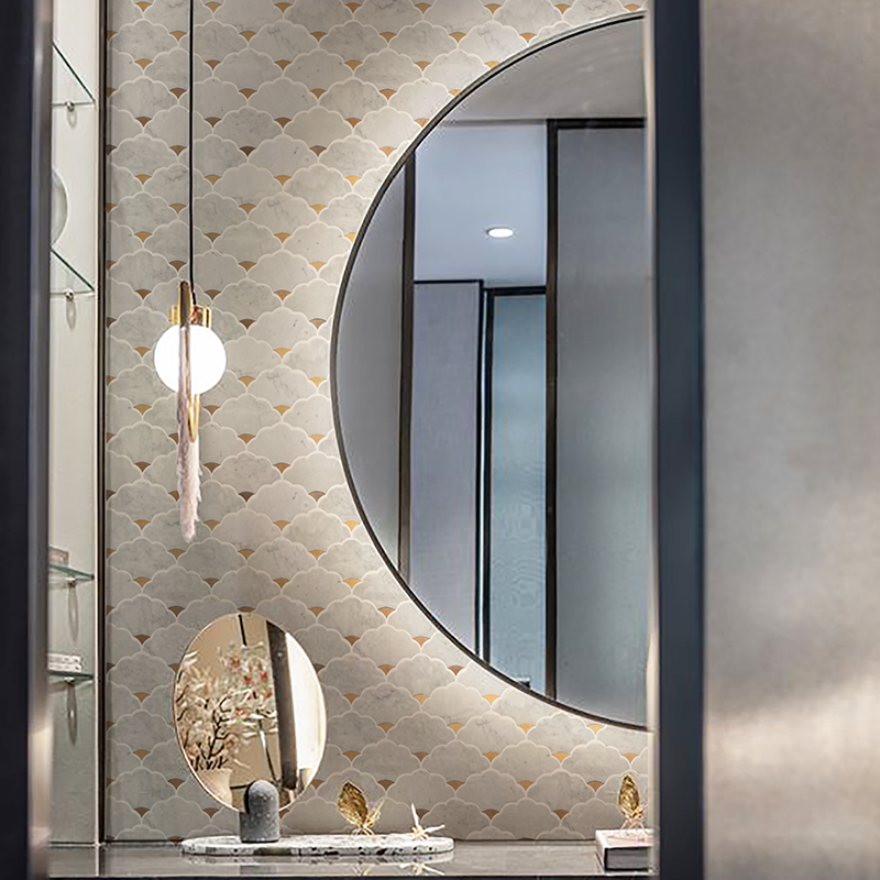 Mozaika z naturalnego kamienia – Home Bathroom Tiles Design recenzja i cena
