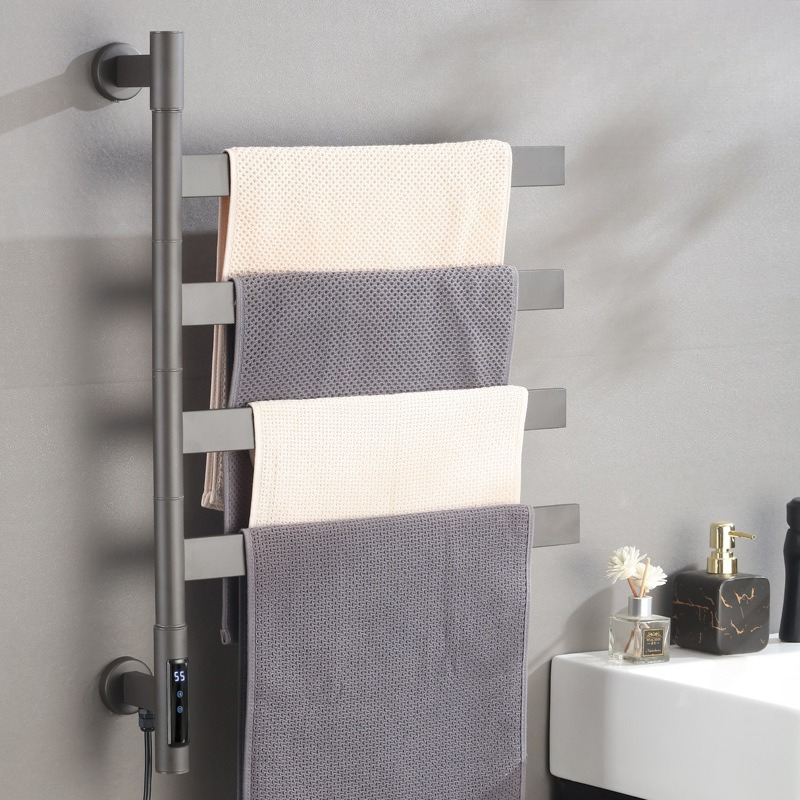 Elektryczny podgrzewany wiesza – Home Bathroom Supplies recenzja i cena